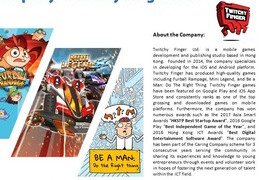 Sharing Session by Co-Founder & CEO of a Successful Mobile Game Start-up Company - Twitchy Finger Ltd