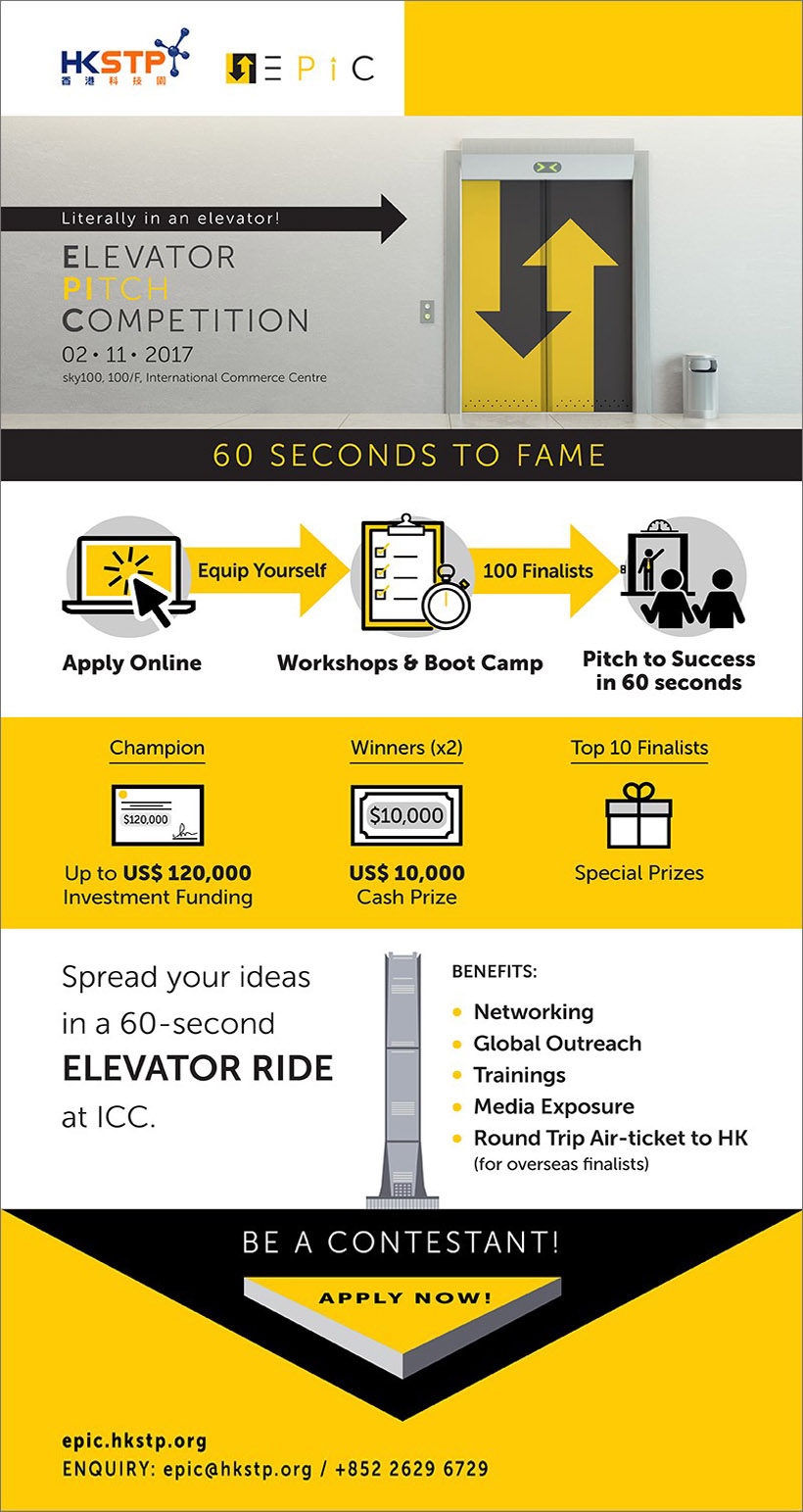 Elevator Pitch Competition 2017