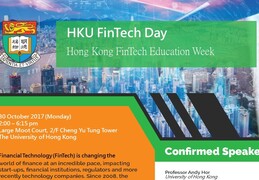 HKU FinTech Day @ Hong Kong FinTech Education Week