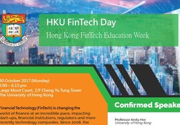 HKU FinTech Day @ Hong Kong FinTech Education Week