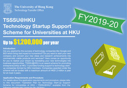 Call for Applications: TSSSU@HKU FY2019-20