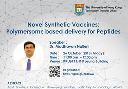 Novel Synthetic Vaccines: Polymersome based delivery for Peptides