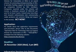 Call for Applications: TSSSU@HKU FY2021-22