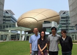 (From left) Dr Sunny Cheng, Dr Annie Cheng, Dr Daniel Chik and Dr Barbara Chan