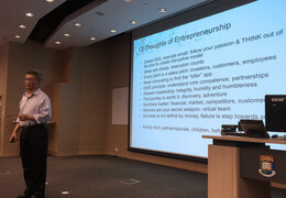 The workshop was concluded by 12 thoughts of entrepreneurship