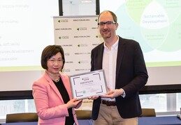 HKU start-up wins championship at the Hong Kong finals of the IMAGINE IF! Competition