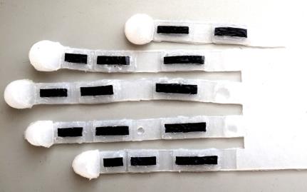 Cost effective finger motion sensor attachment for clinical assessment